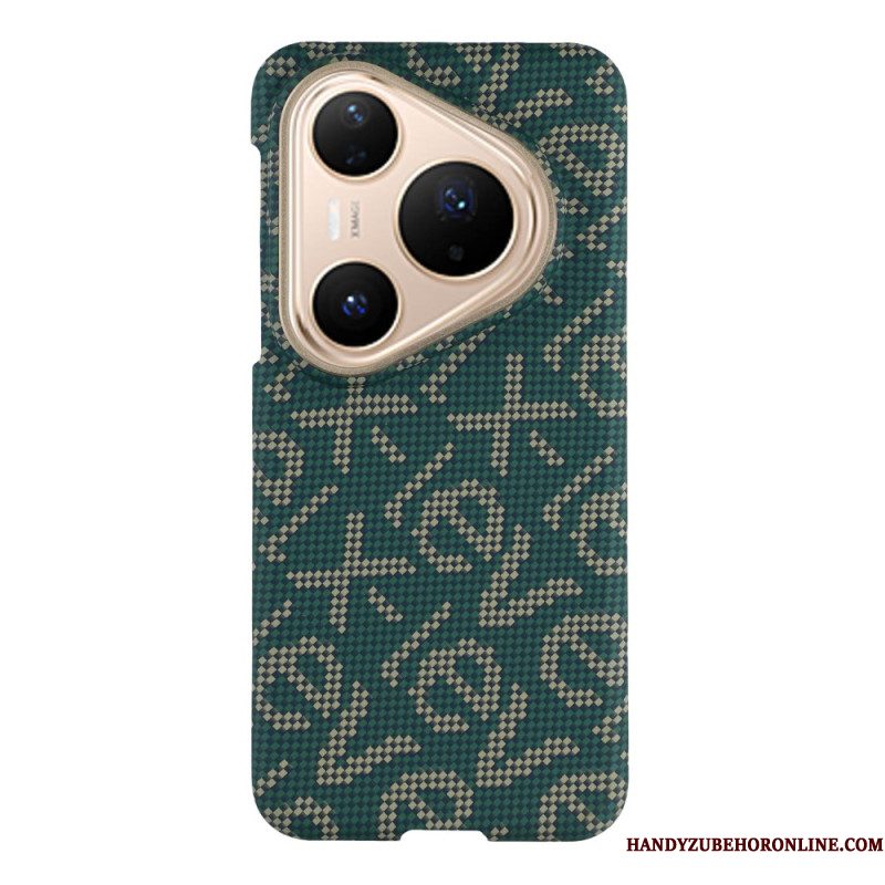 Hoesje Huawei Pura 80 Magsafe Met X-level Carbon Fiber Textuur