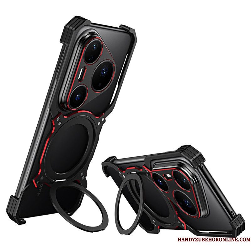 Hoesje Huawei Pura 80 Pro Geïntegreerde Houder En Magnetische Bevestiging