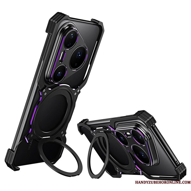 Hoesje Huawei Pura 80 Pro Geïntegreerde Houder En Magnetische Bevestiging