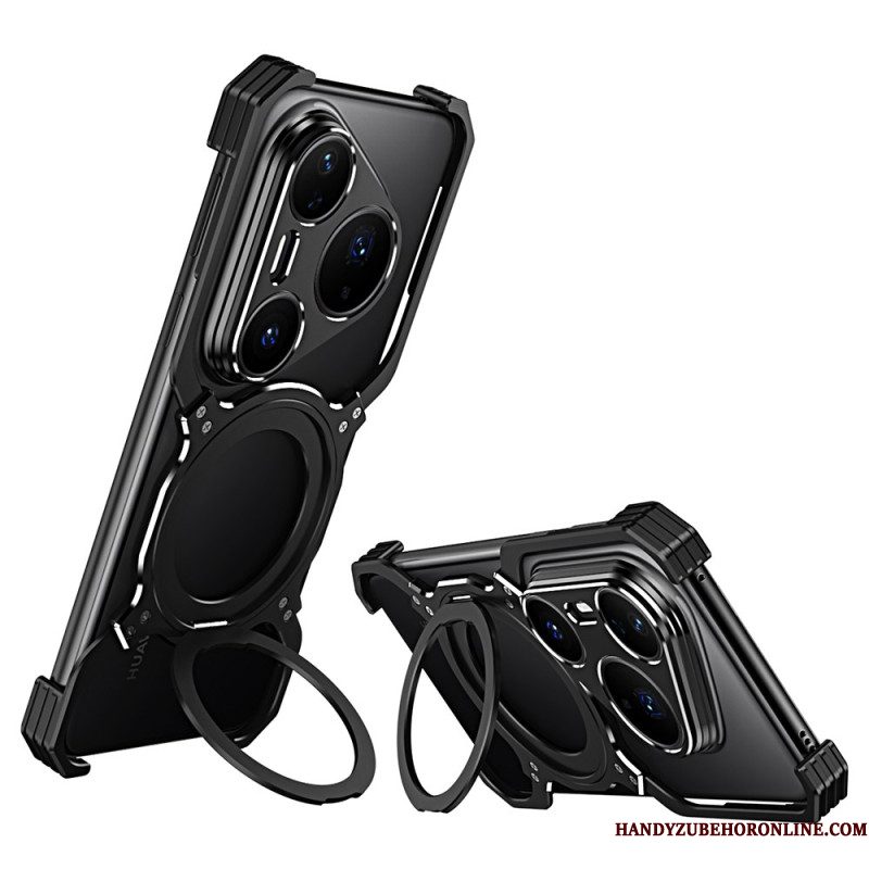 Hoesje Huawei Pura 80 Pro Geïntegreerde Houder En Magnetische Bevestiging