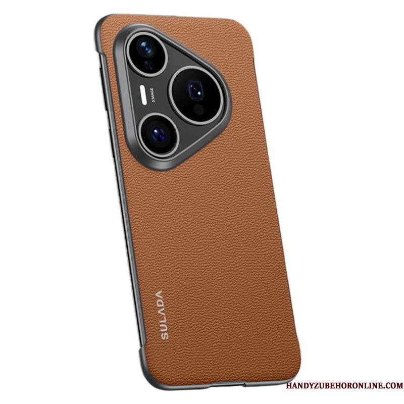 Hoesje Huawei Pura 80 Ultra Echt Sulada-leer