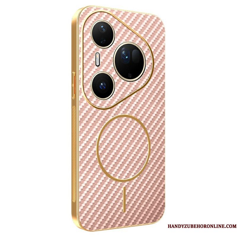 Hoesje Huawei Pura 80 Ultra Koolstofvezeltextuur