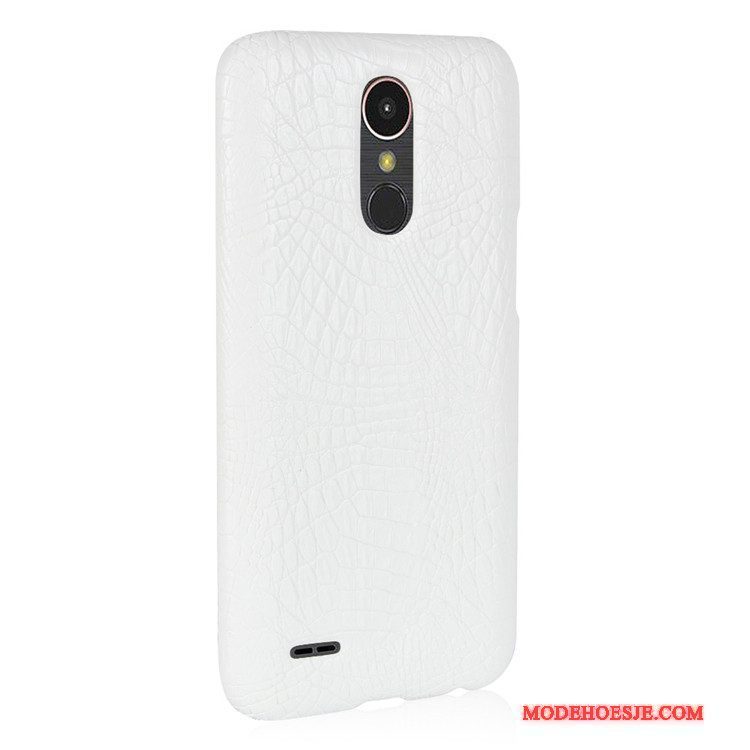 Hoesje Lg K10 2017 Vintage Hardtelefoon, Hoes Lg K10 2017 Bescherming Lichtblauw Anti-fall