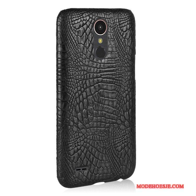 Hoesje Lg K10 2017 Vintage Hardtelefoon, Hoes Lg K10 2017 Bescherming Lichtblauw Anti-fall