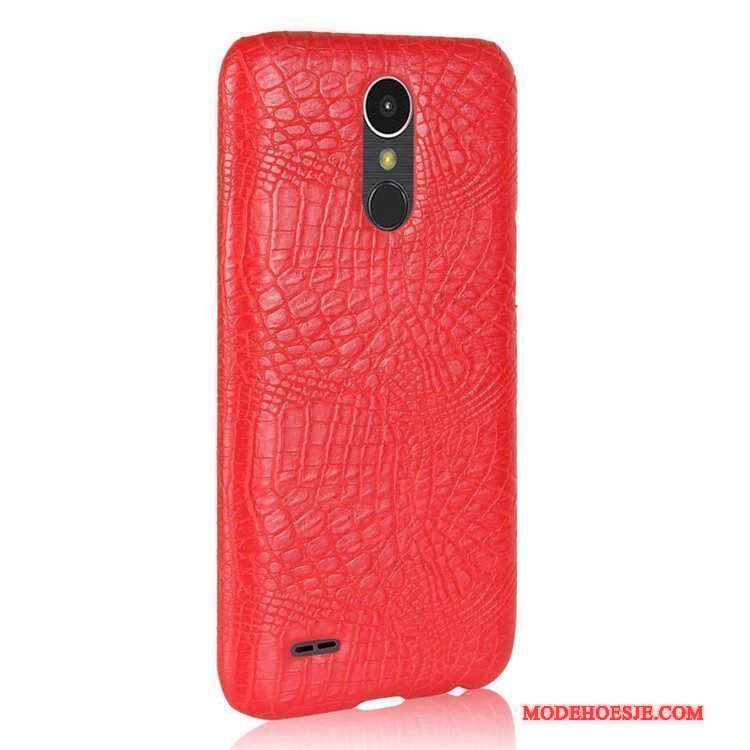 Hoesje Lg K10 2017 Vintage Hardtelefoon, Hoes Lg K10 2017 Bescherming Lichtblauw Anti-fall