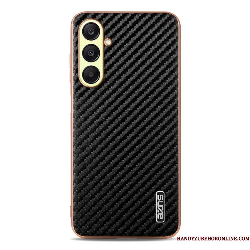 Hoesje Samsung Galaxy A17 4g / 5g Azns Koolstofvezel
