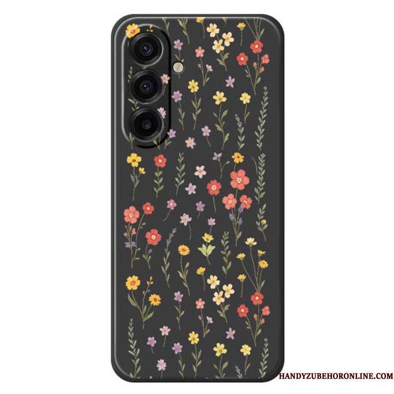 Hoesje Samsung Galaxy A17 4g / 5g Bloemen Bescherming Hoesje