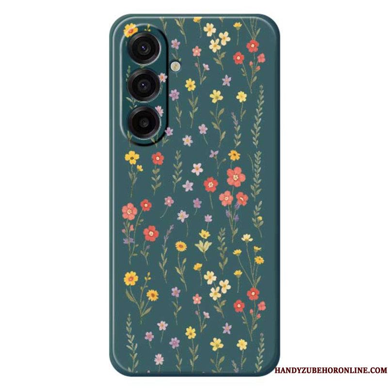 Hoesje Samsung Galaxy A17 4g / 5g Bloemen Bescherming Hoesje