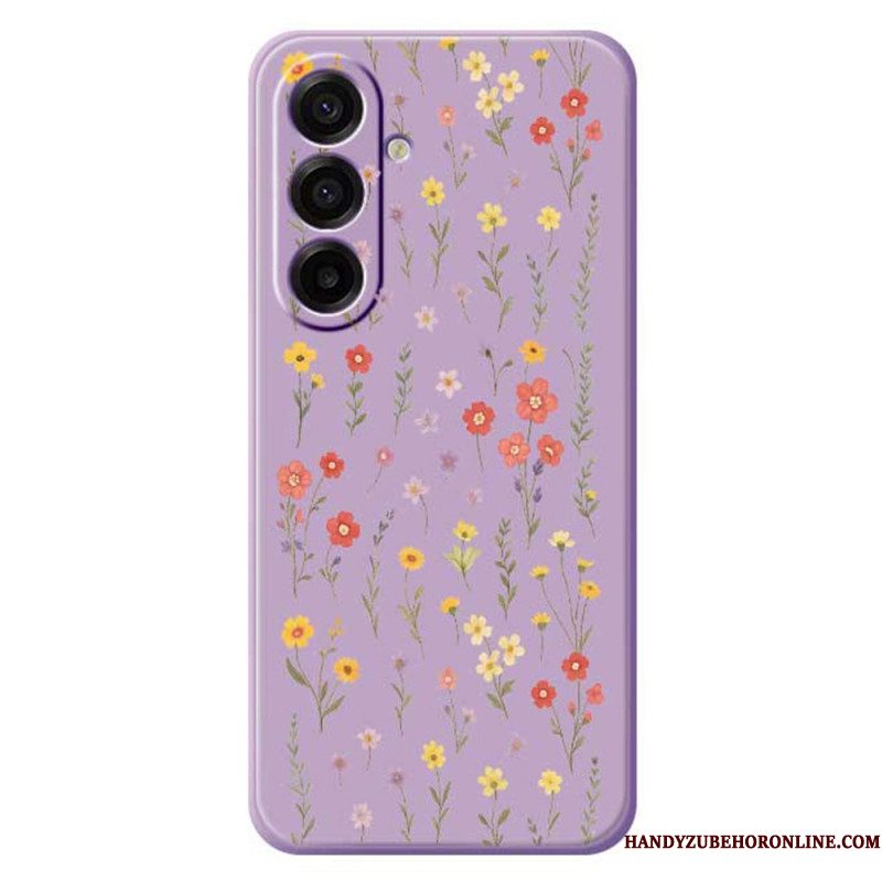Hoesje Samsung Galaxy A17 4g / 5g Bloemen Bescherming Hoesje