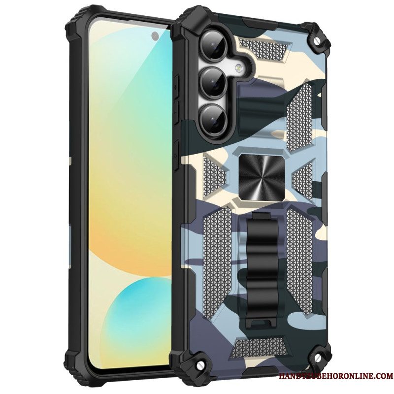 Hoesje Samsung Galaxy A17 4g / 5g Camouflage Met Geïntegreerde Standaard