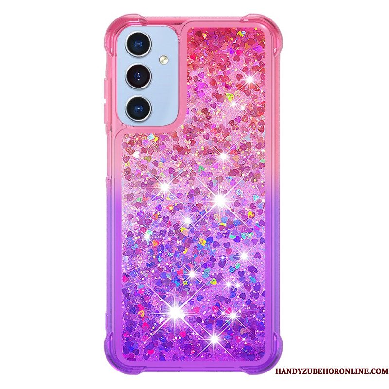 Hoesje Samsung Galaxy A17 4g / 5g Glittergradiënt Bescherming Hoesje
