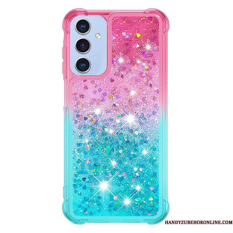Hoesje Samsung Galaxy A17 4g / 5g Glittergradiënt Bescherming Hoesje