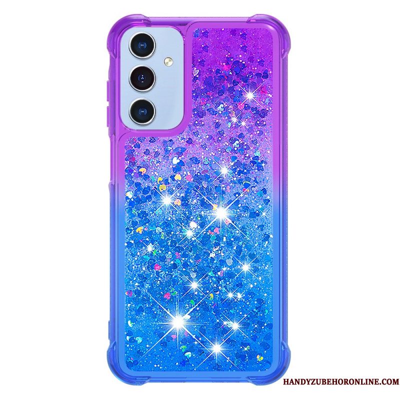 Hoesje Samsung Galaxy A17 4g / 5g Glittergradiënt Bescherming Hoesje