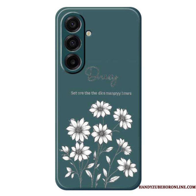 Hoesje Samsung Galaxy A17 4g / 5g Grafische Bloemen
