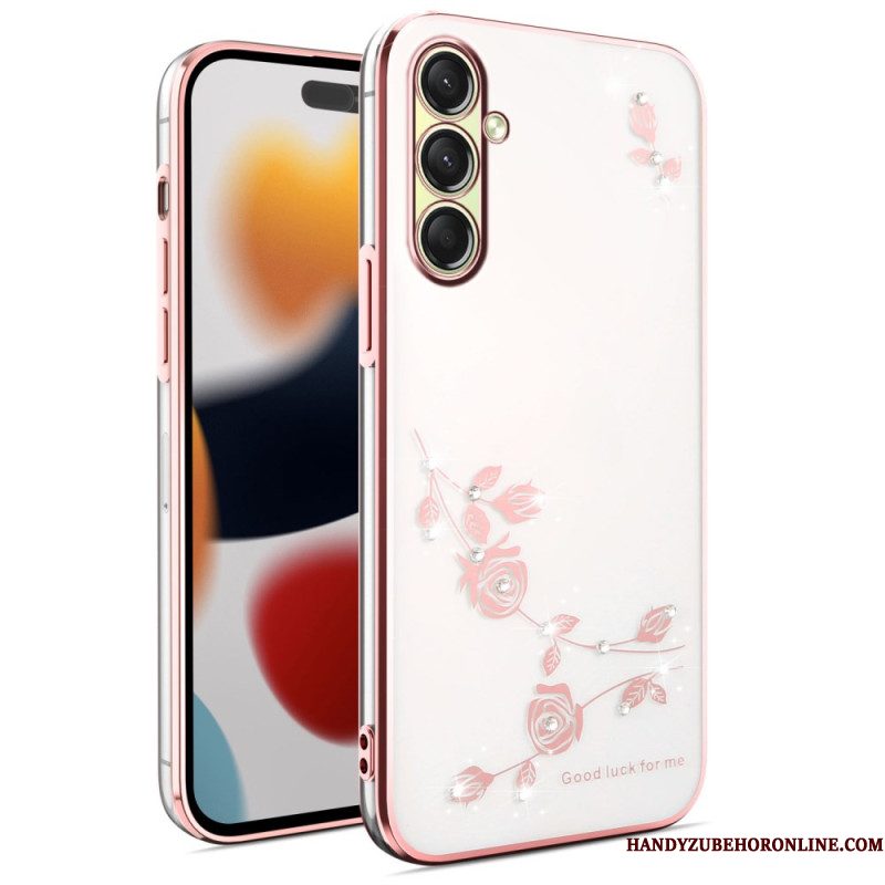 Hoesje Samsung Galaxy A17 4g / 5g Kadem Bloemenprint