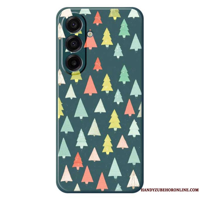 Hoesje Samsung Galaxy A17 4g / 5g Kerstboom Bescherming Hoesje