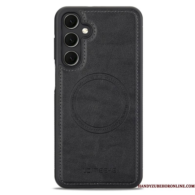 Hoesje Samsung Galaxy A17 4g / 5g Magnetisch Suède Effect Bescherming Hoesje