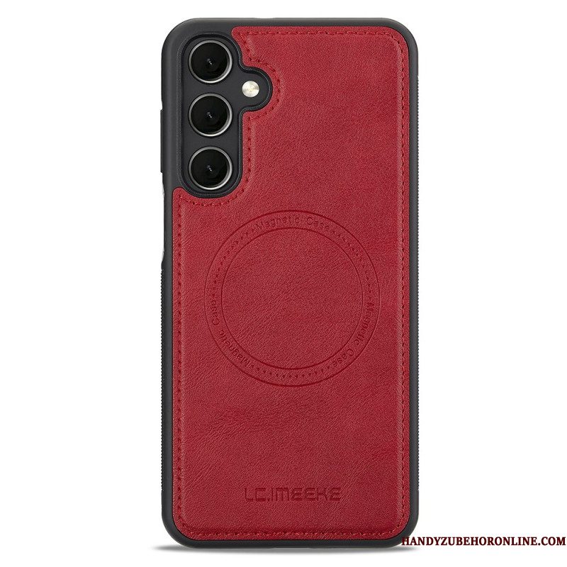 Hoesje Samsung Galaxy A17 4g / 5g Magnetisch Suède Effect Bescherming Hoesje