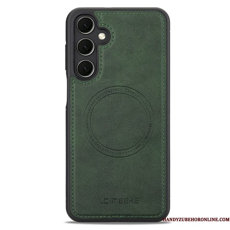 Hoesje Samsung Galaxy A17 4g / 5g Magnetisch Suède Effect Bescherming Hoesje