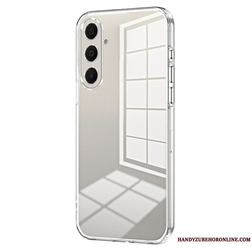 Hoesje Samsung Galaxy A17 4g / 5g Randen Met Metallic Effect