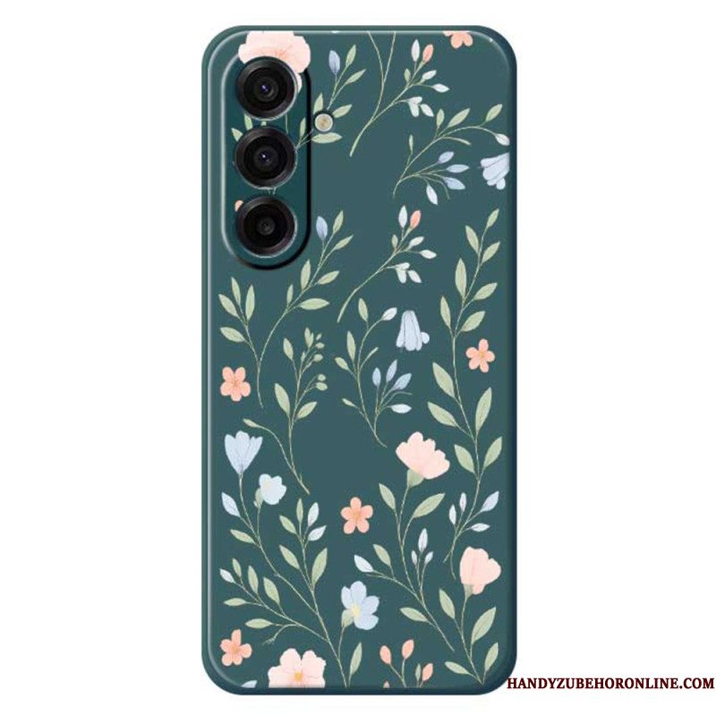 Hoesje Samsung Galaxy A17 4g / 5g Wilde Bloemen
