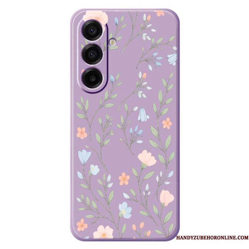 Hoesje Samsung Galaxy A17 4g / 5g Wilde Bloemen