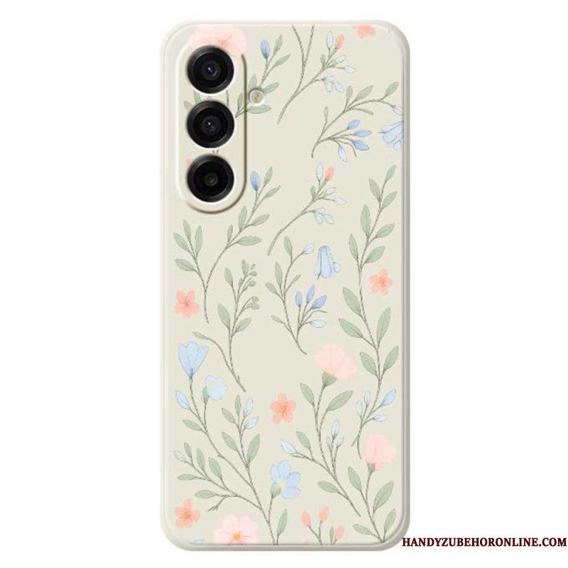Hoesje Samsung Galaxy A17 4g / 5g Wilde Bloemen