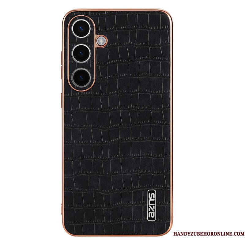 Hoesje Samsung Galaxy S25 5g Azns Krokodillenstijl