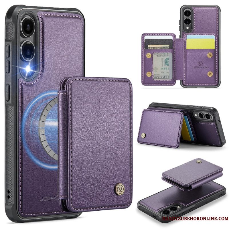 Hoesje Samsung Galaxy S25 5g Edge Afneembare Jeehood Magnetische Kaarthouder