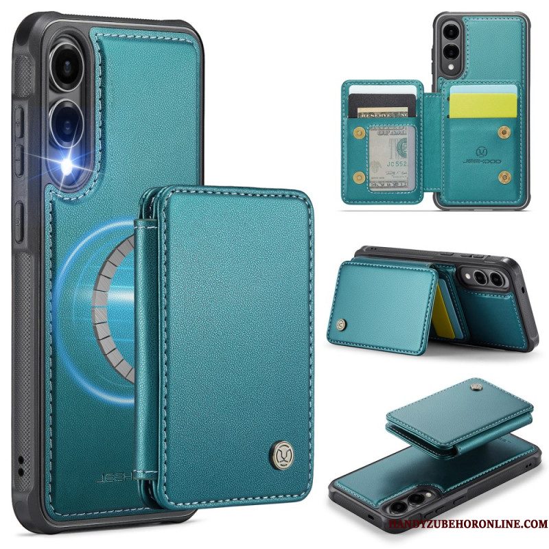Hoesje Samsung Galaxy S25 5g Edge Afneembare Jeehood Magnetische Kaarthouder