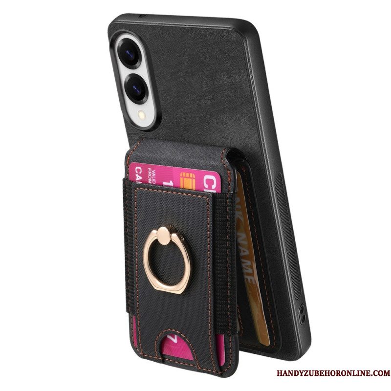 Hoesje Samsung Galaxy S25 5g Edge Afneembare Kaarthouder En Standaard