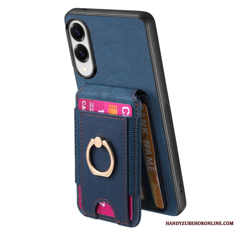 Hoesje Samsung Galaxy S25 5g Edge Afneembare Kaarthouder En Standaard