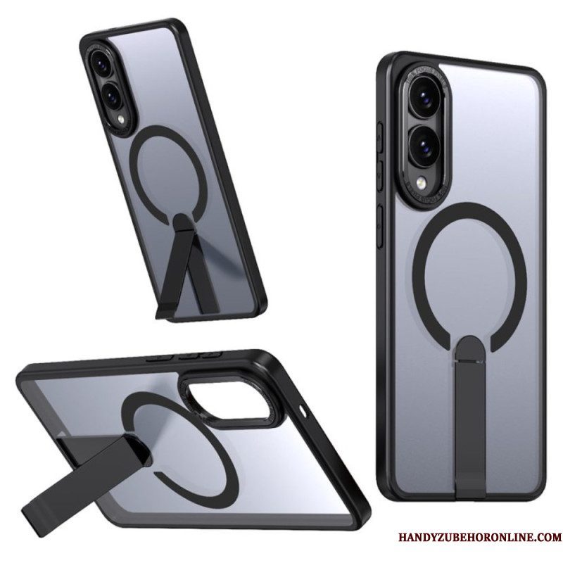 Hoesje Samsung Galaxy S25 5g Edge Compatibel Met Magsafe Met Geïntegreerde Standaard Bescherming Hoesje