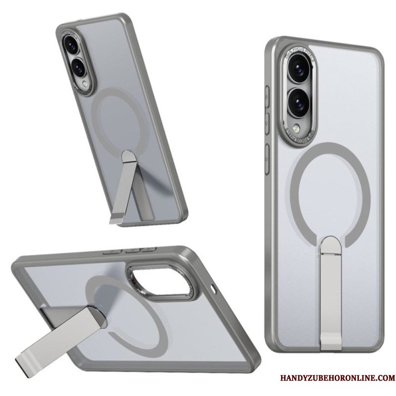 Hoesje Samsung Galaxy S25 5g Edge Compatibel Met Magsafe Met Geïntegreerde Standaard Bescherming Hoesje