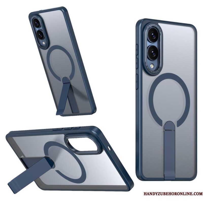 Hoesje Samsung Galaxy S25 5g Edge Compatibel Met Magsafe Met Geïntegreerde Standaard Bescherming Hoesje