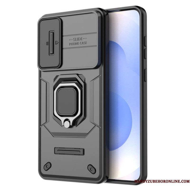 Hoesje Samsung Galaxy S25 5g Edge Duurzame Ring Met Lensbeschermer