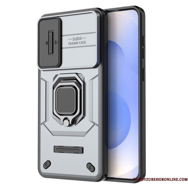 Hoesje Samsung Galaxy S25 5g Edge Duurzame Ring Met Lensbeschermer