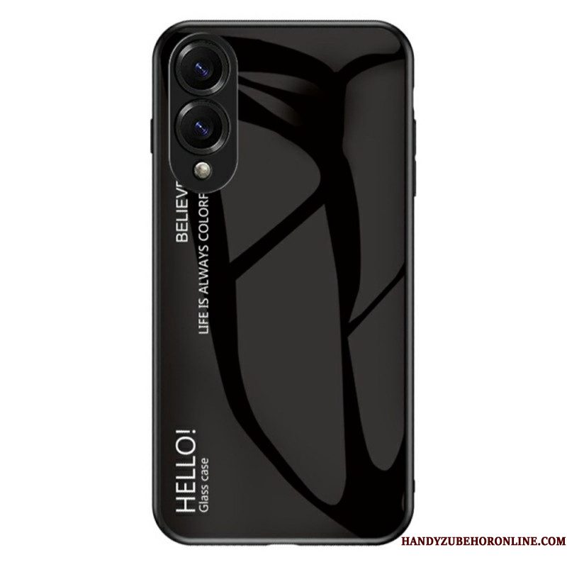 Hoesje Samsung Galaxy S25 5g Edge Gehard Glas
