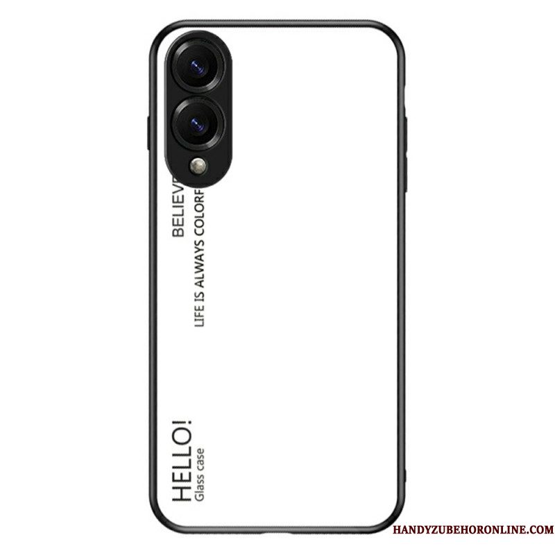Hoesje Samsung Galaxy S25 5g Edge Gehard Glas