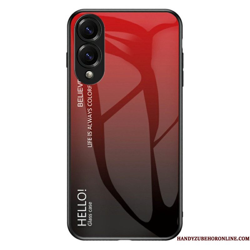 Hoesje Samsung Galaxy S25 5g Edge Gehard Glas