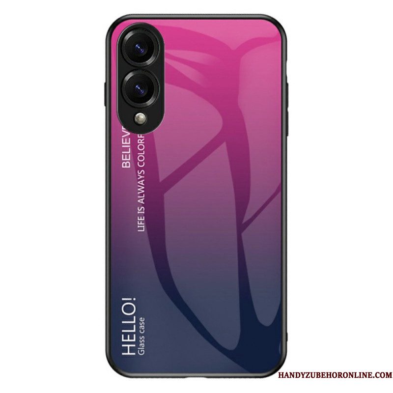 Hoesje Samsung Galaxy S25 5g Edge Gehard Glas