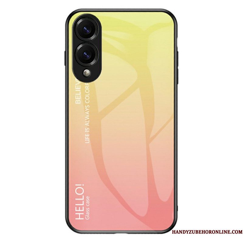 Hoesje Samsung Galaxy S25 5g Edge Gehard Glas