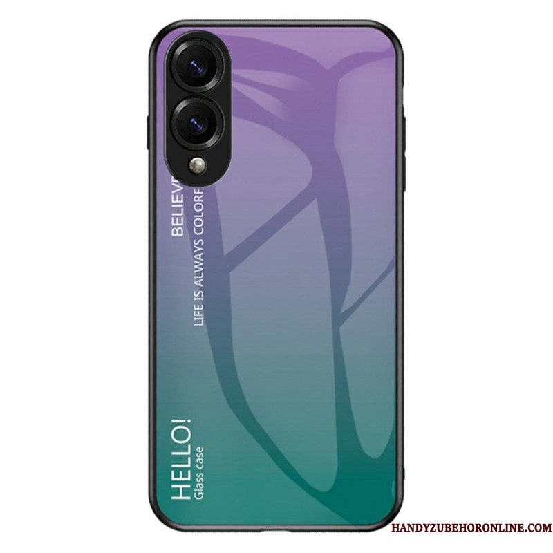 Hoesje Samsung Galaxy S25 5g Edge Gehard Glas