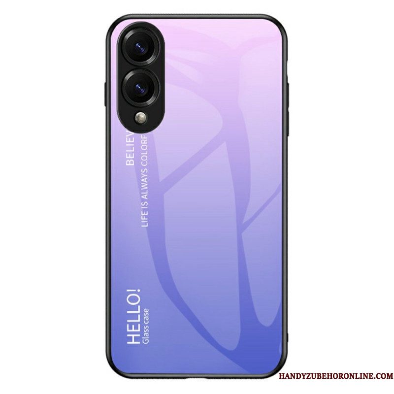 Hoesje Samsung Galaxy S25 5g Edge Gehard Glas