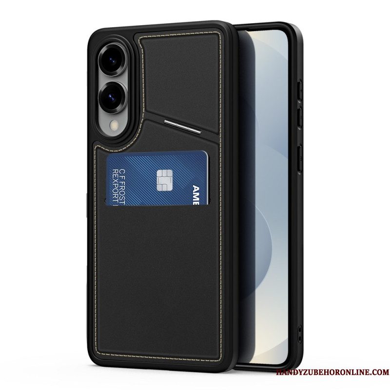 Hoesje Samsung Galaxy S25 5g Edge Magnetisch Met Kaarthouder Bescherming Hoesje