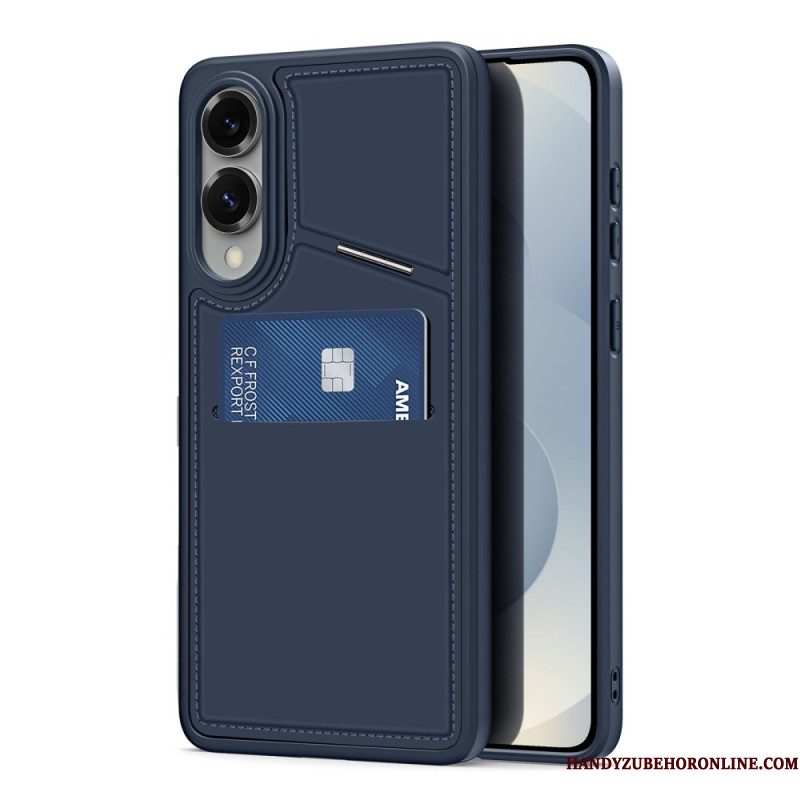 Hoesje Samsung Galaxy S25 5g Edge Magnetisch Met Kaarthouder Bescherming Hoesje