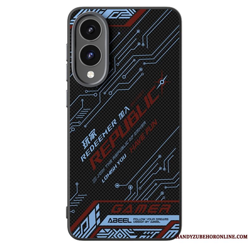 Hoesje Samsung Galaxy S25 5g Edge Magsafe-compatibel Abeel-ontwerp Bescherming Hoesje