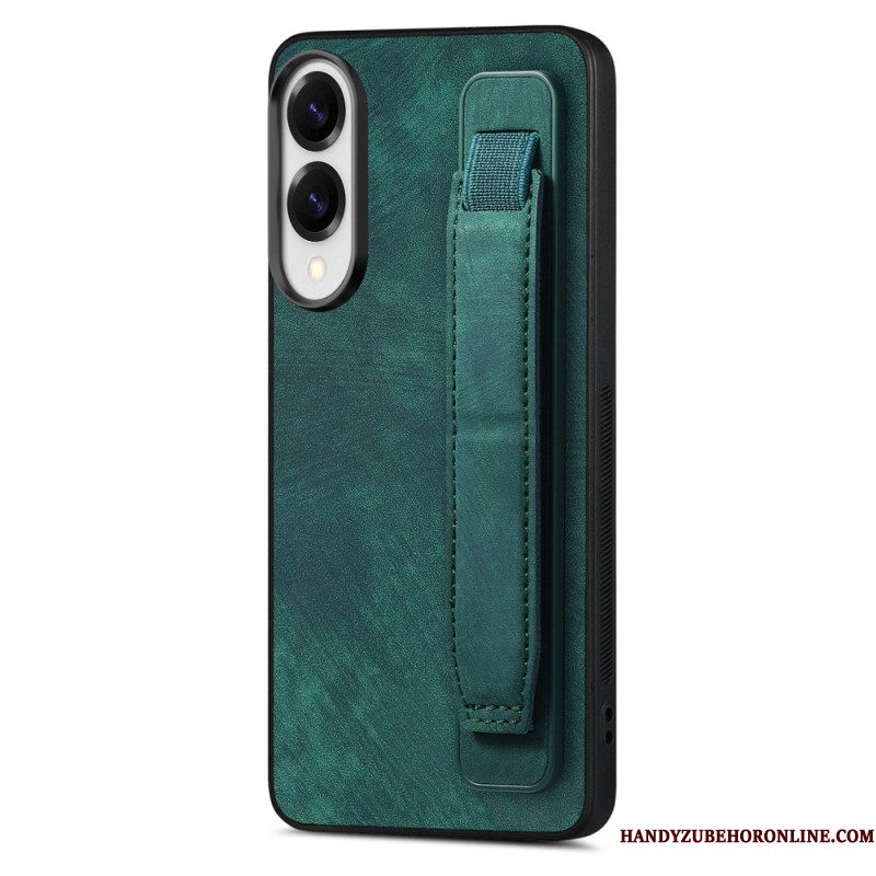 Hoesje Samsung Galaxy S25 5g Edge Retro Stijl Met Standaardband