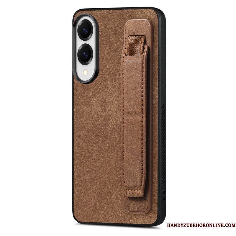 Hoesje Samsung Galaxy S25 5g Edge Retro Stijl Met Standaardband