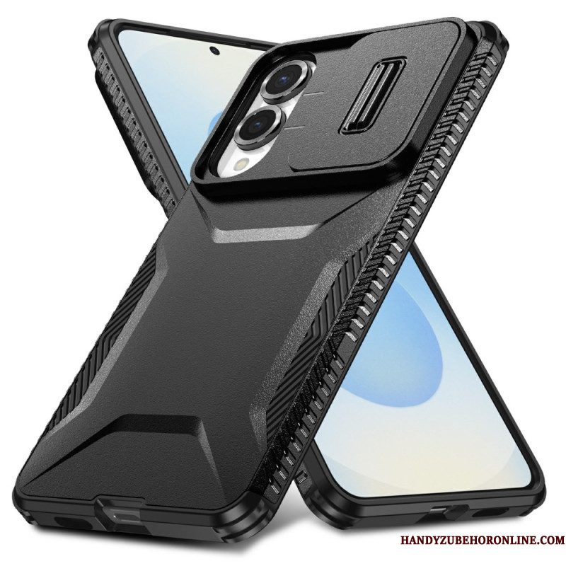 Hoesje Samsung Galaxy S25 5g Edge Robuust Metaaleffect